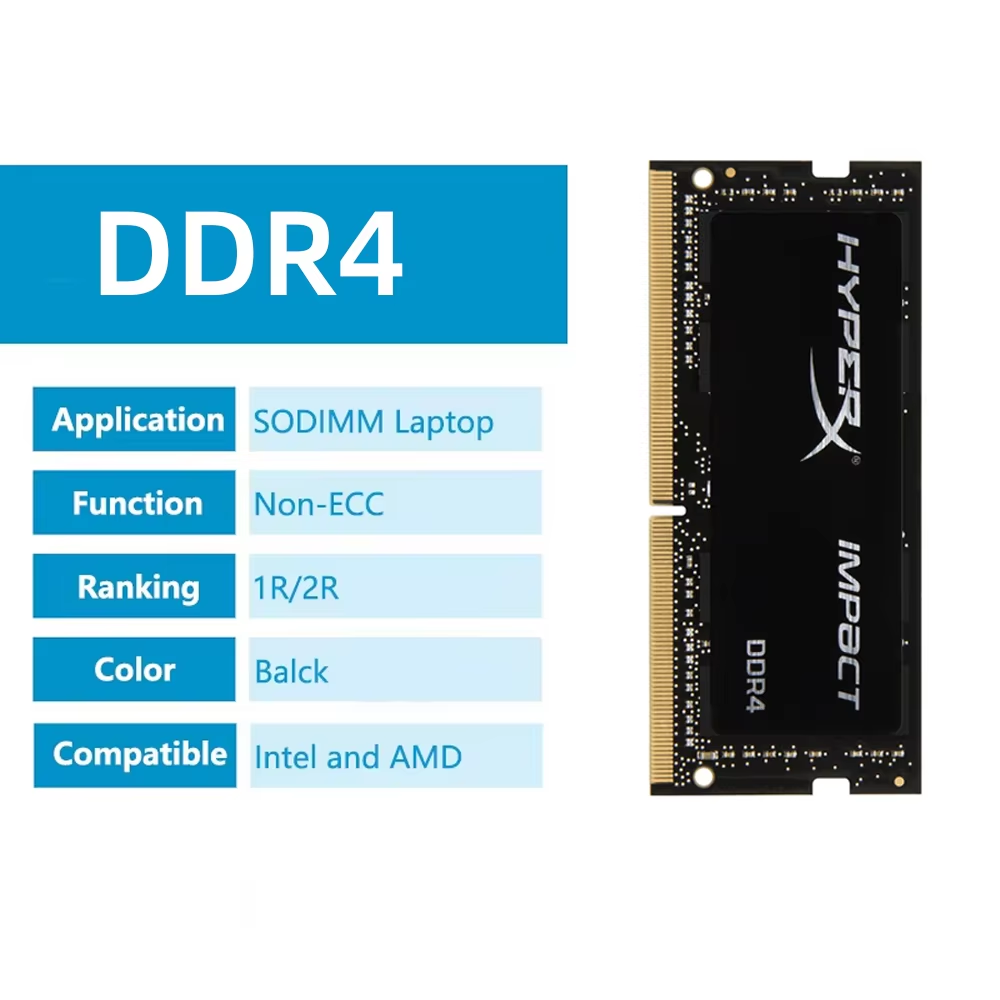 HyperX Laptop Memoria RAM DDR4 - Ddr4 3200 16Gb recension och pris