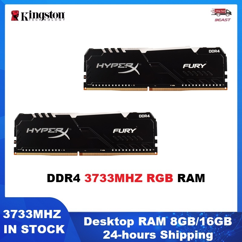 HYPERX FURY DDR4 Desktop Memor - Ddr4 3200 16Gb recension och pris